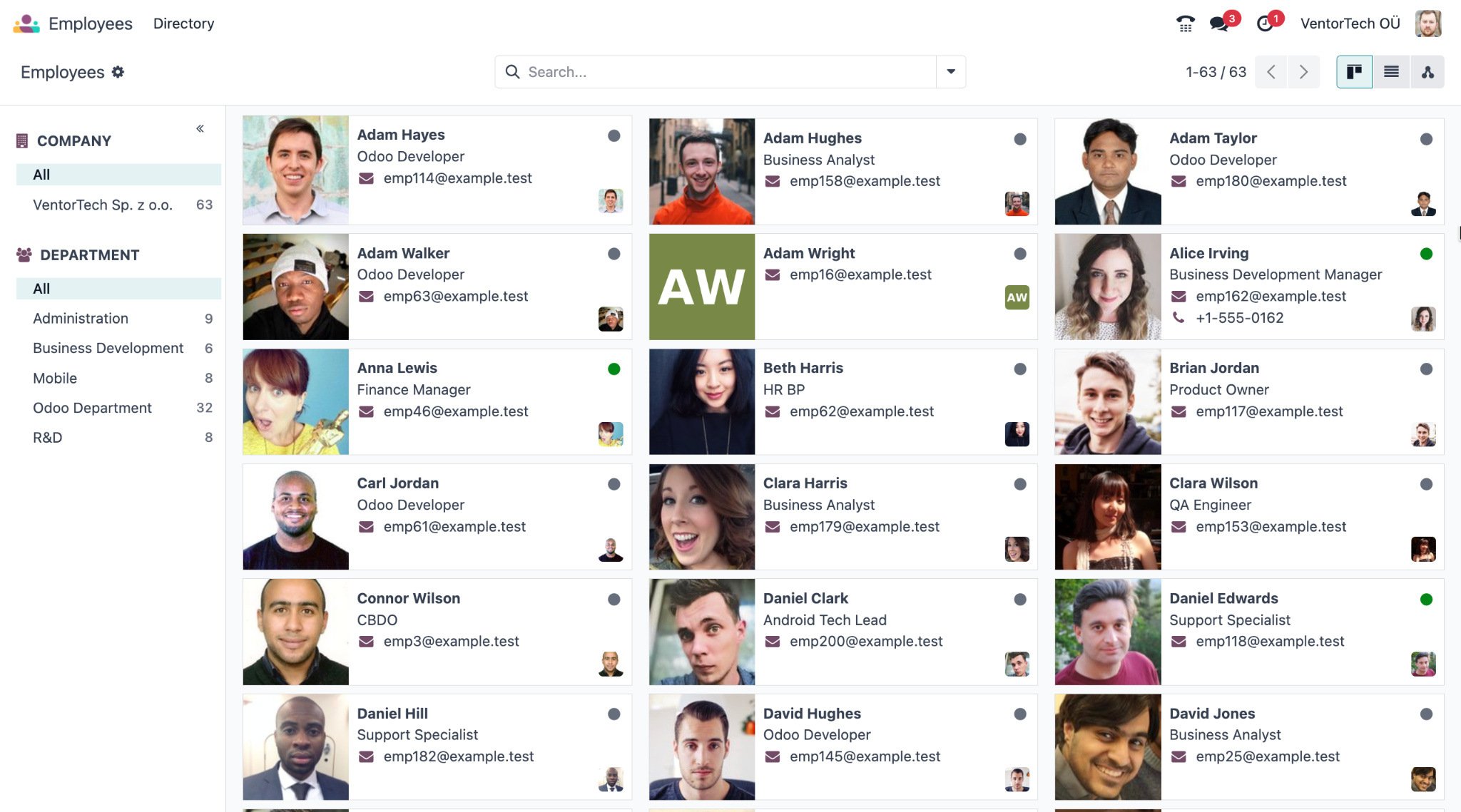 Odoo HR